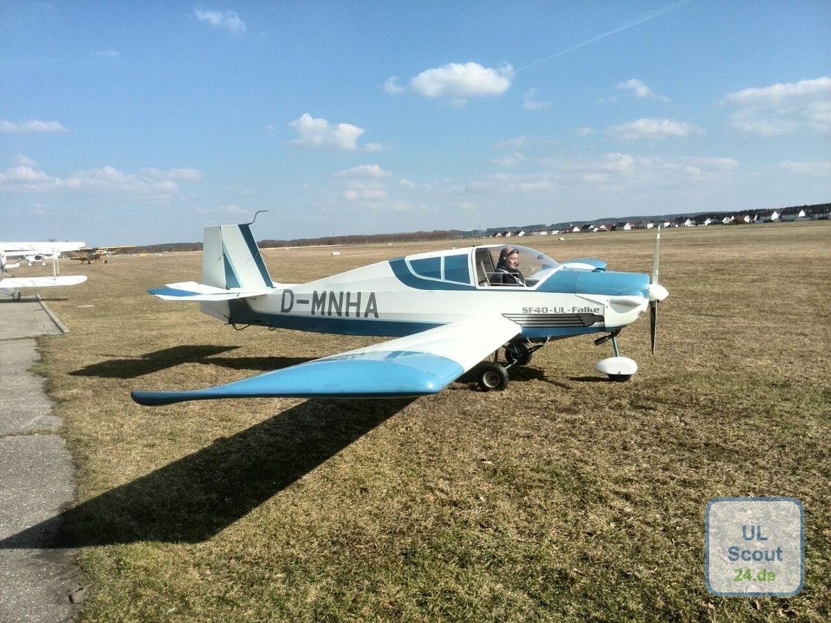 Rarität!     Scheibe SF 40 Minifalke