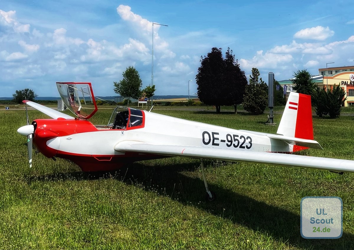 Scheibe Falke SF-25B, Baujahr 1971, LOLO