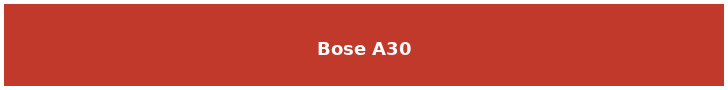 Zubehör - Bose A30 (listing_content)